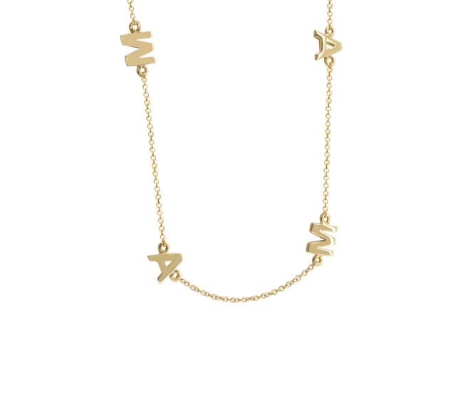 Κολιέ ΜΑΜΑ Χρυσό Κ14 ΚΟΛΙΕ