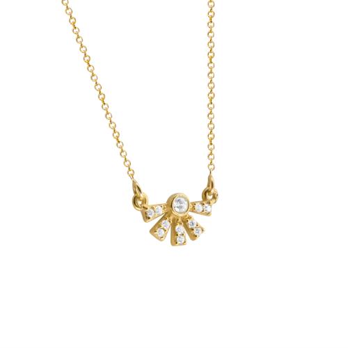 Κολιέ Ήλιος Χρυσό Κ14 ΚΟΛΙΕ