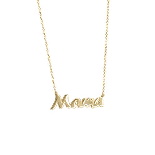 Κολιέ ΜΑΜΑ Χρυσό Κ14 ΚΟΛΙΕ